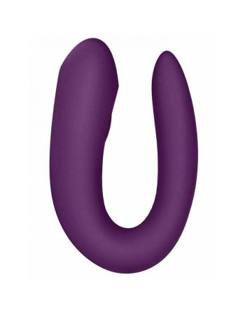 Stimulateur connecté pour couple Satisfyer Double Joy - Violet