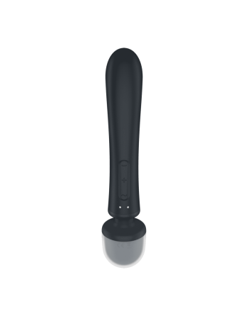 Triple lover Rabbit et Wand Satisfyer - Noir