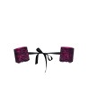 Roseberry Menottes - Noir et Fuchsia