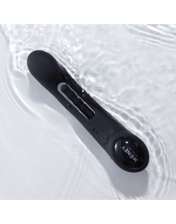 Tempo vibromasseur G-spot avec capteurs de pression et application Noir