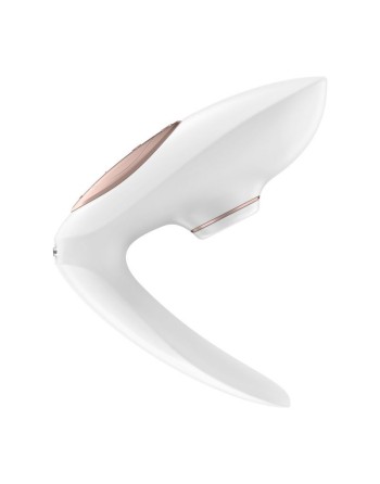 Satisfyer Pro 4 Couples - Blanc et Or rose