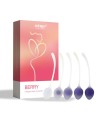 Berry - Set de 5 Boules de geisha - Violet